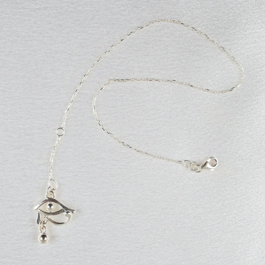 Sylvie Monthule Ankle Jewelry Eye Of Horus Silver 2