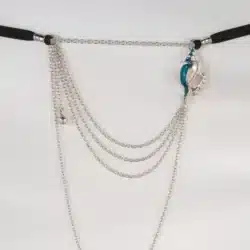 Sylvie Monthule G String Ocean Of Caresses Silver 2