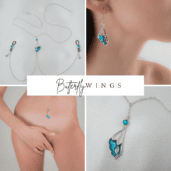 Sylvie Monthule Set 1 Butterfly Wings Gold 2