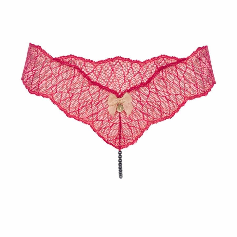 Bracli Sydney Dark Single Red Pearl String