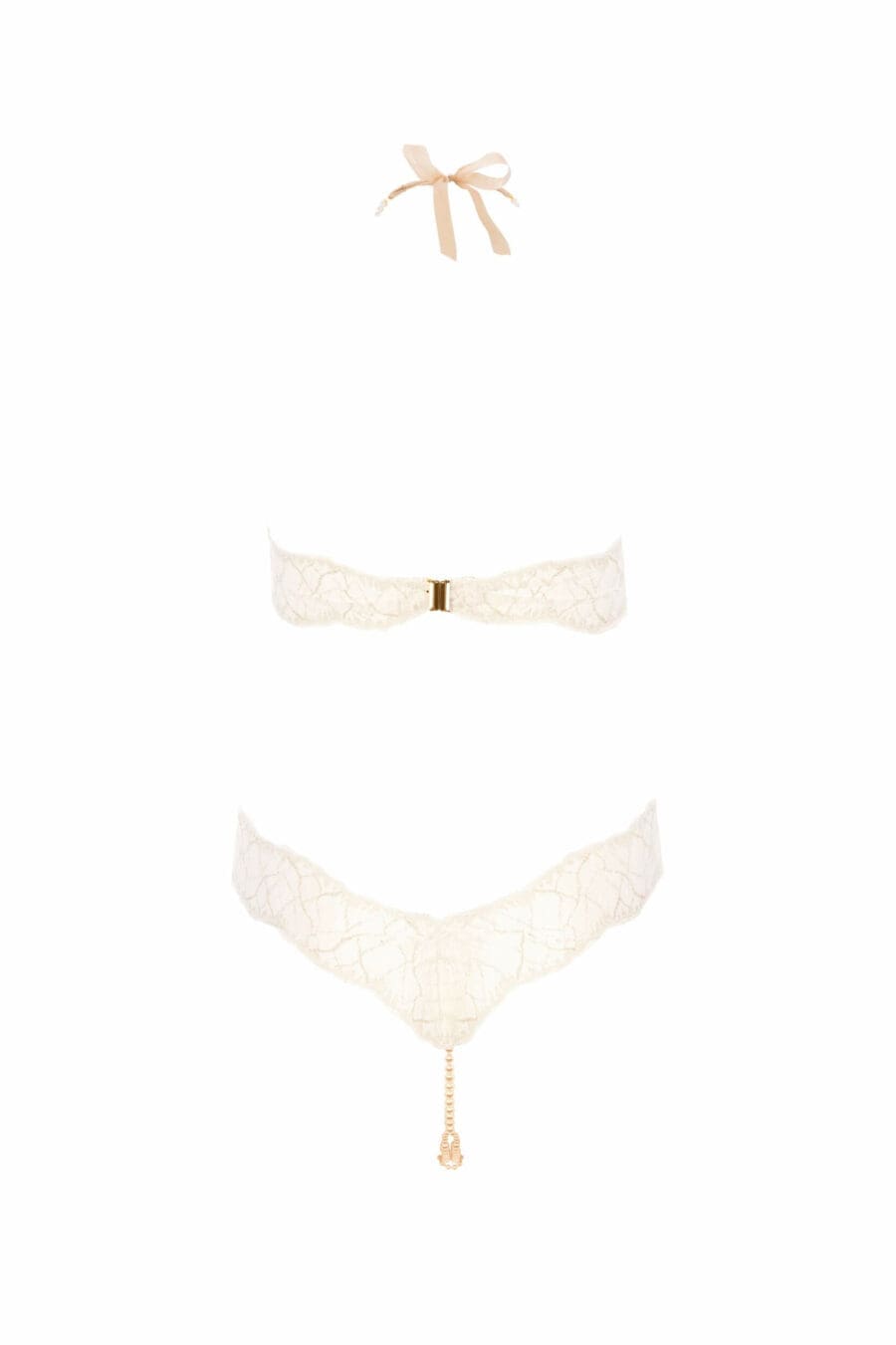 Bracli Double Body Ivory Playsuit