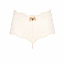 Bracli Sydney Ivory White Panty Pearl Thong and Sydney Bra