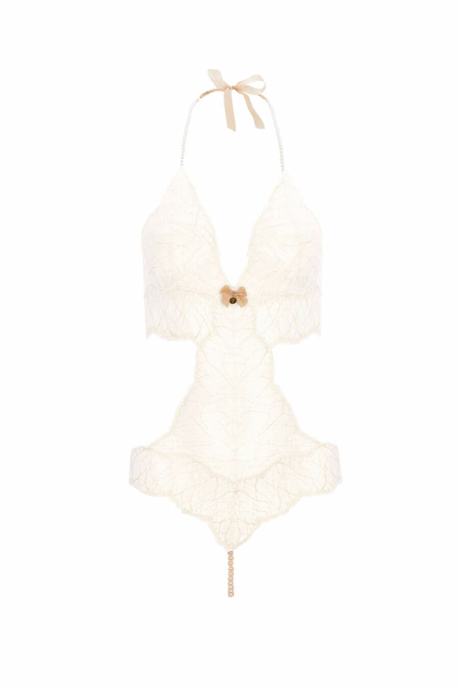 Bracli Single Body Ivory Playsuit