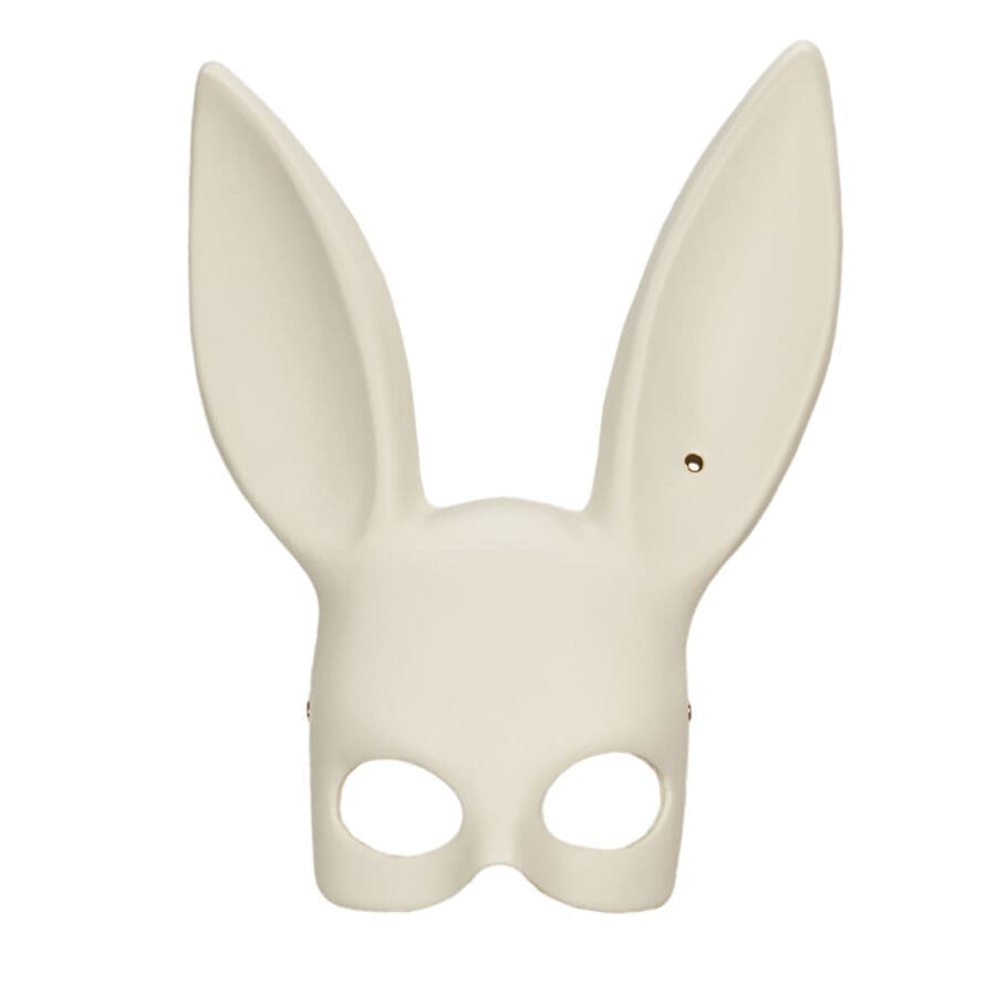 Asche Gold Bunny Mask White