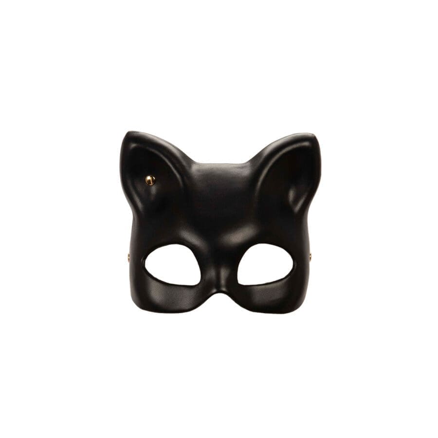 Asche Gold Cat Mask Black 2