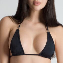 Lucky Cheeks - Bikini Black Beauty | Micro Triangle Top