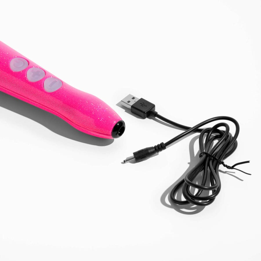 Doxy Die Cast 3r Rechargeable Wand Massager Hot Pink 4