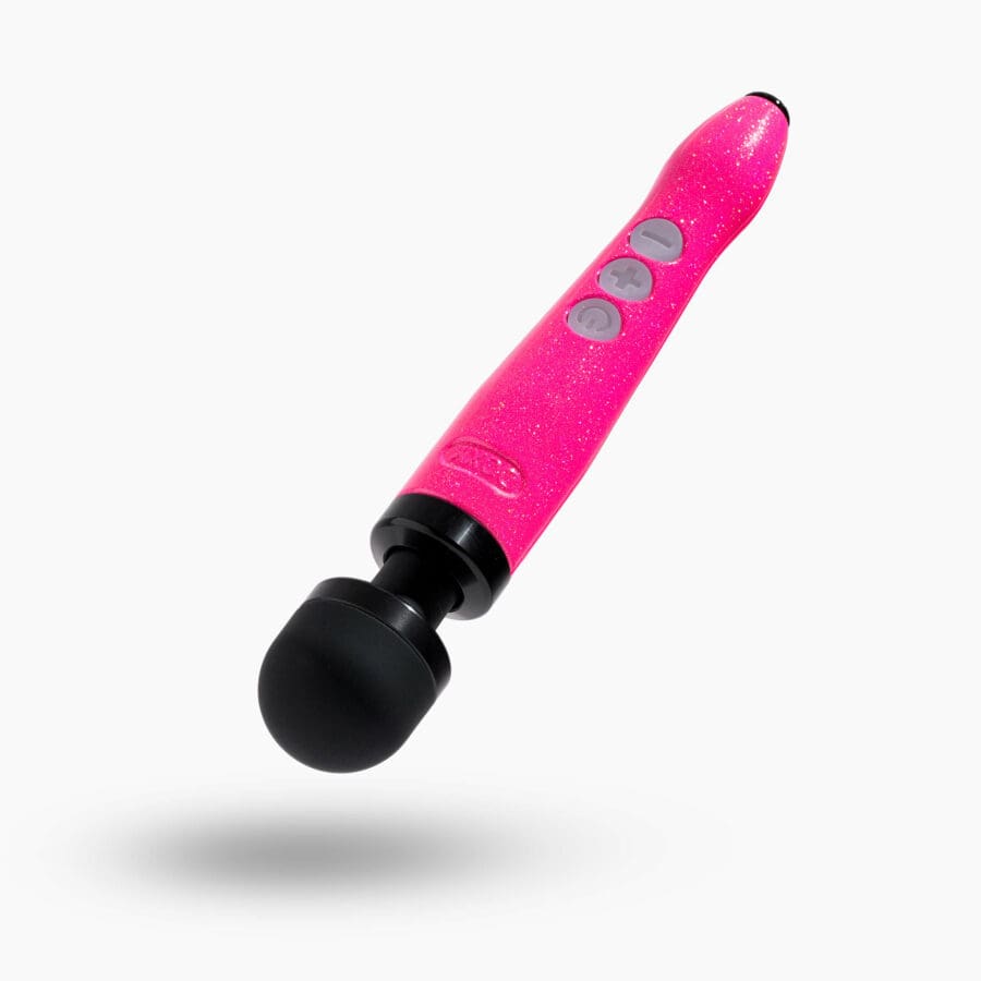 Doxy Die Cast 3r Rechargeable Wand Massager Hot Pink 6