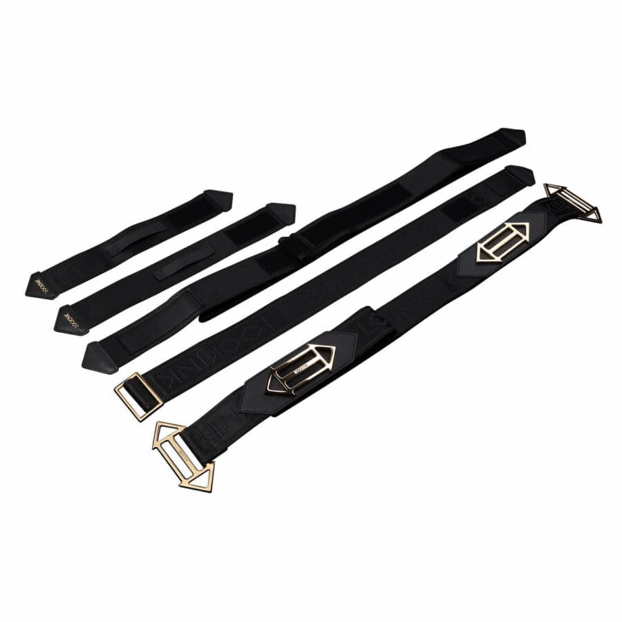 Lockink Bondage Bed Restraints Black