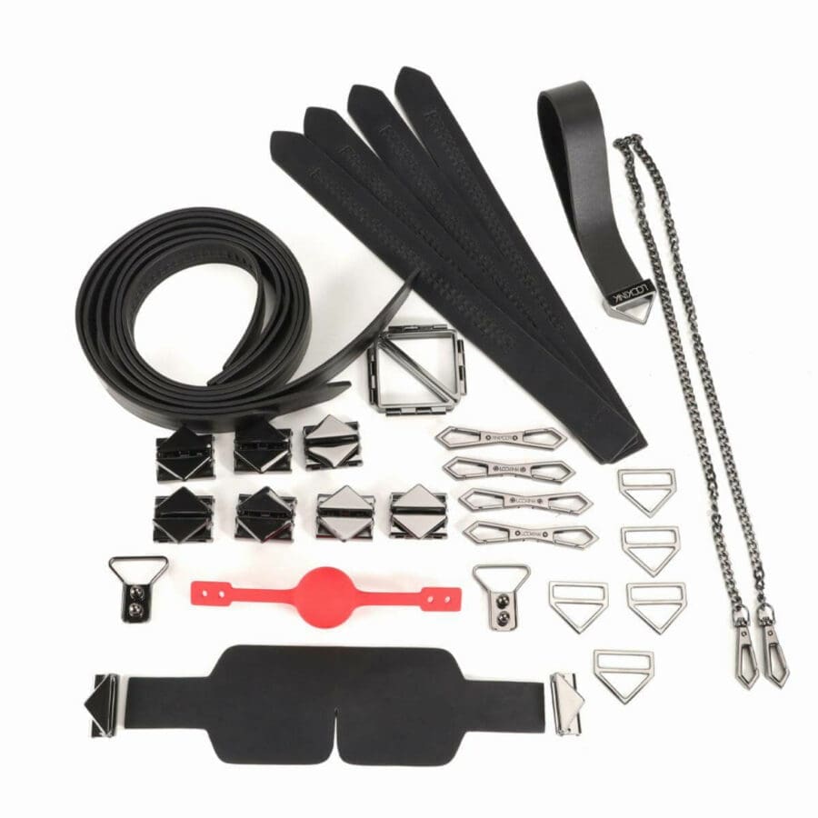 Lockink Bondage Set Black 9