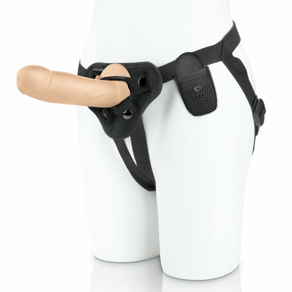 Pegasus Dildo With Harness Skin Color 203cm