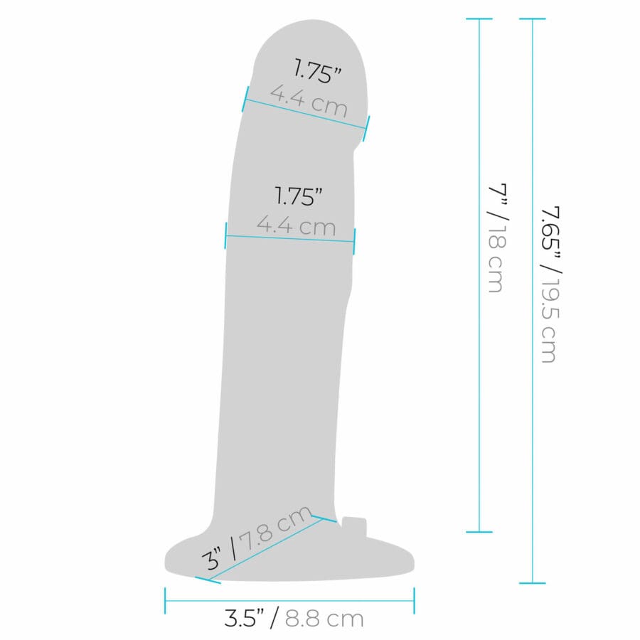 Pegasus Dildo With Harness Skin Color 203 Cm