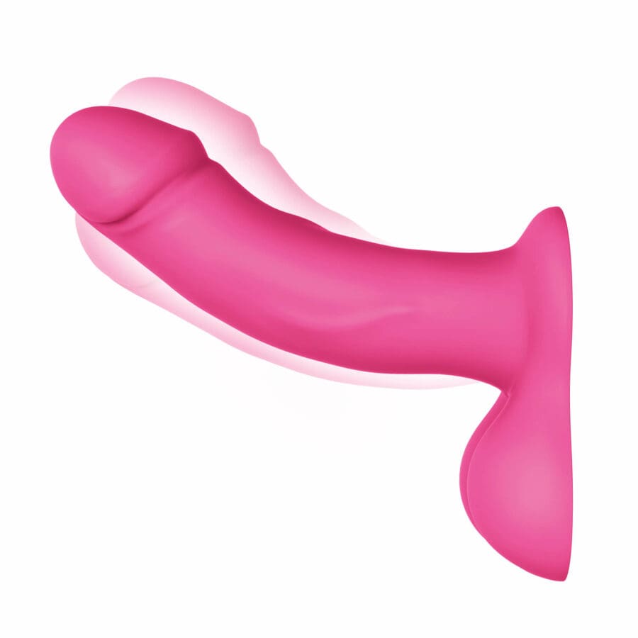 Pegasus Realistic Dildo With Balls And Harness Pink 165cm 4