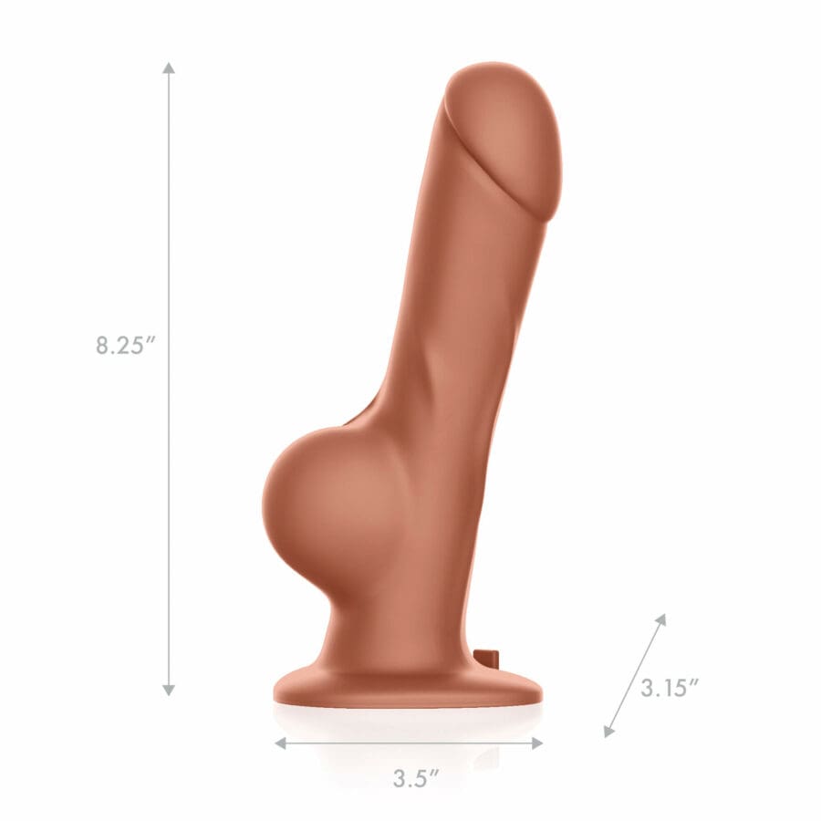 Pegasus Realistic Dildo With Harness Bronze 203 Cm 2