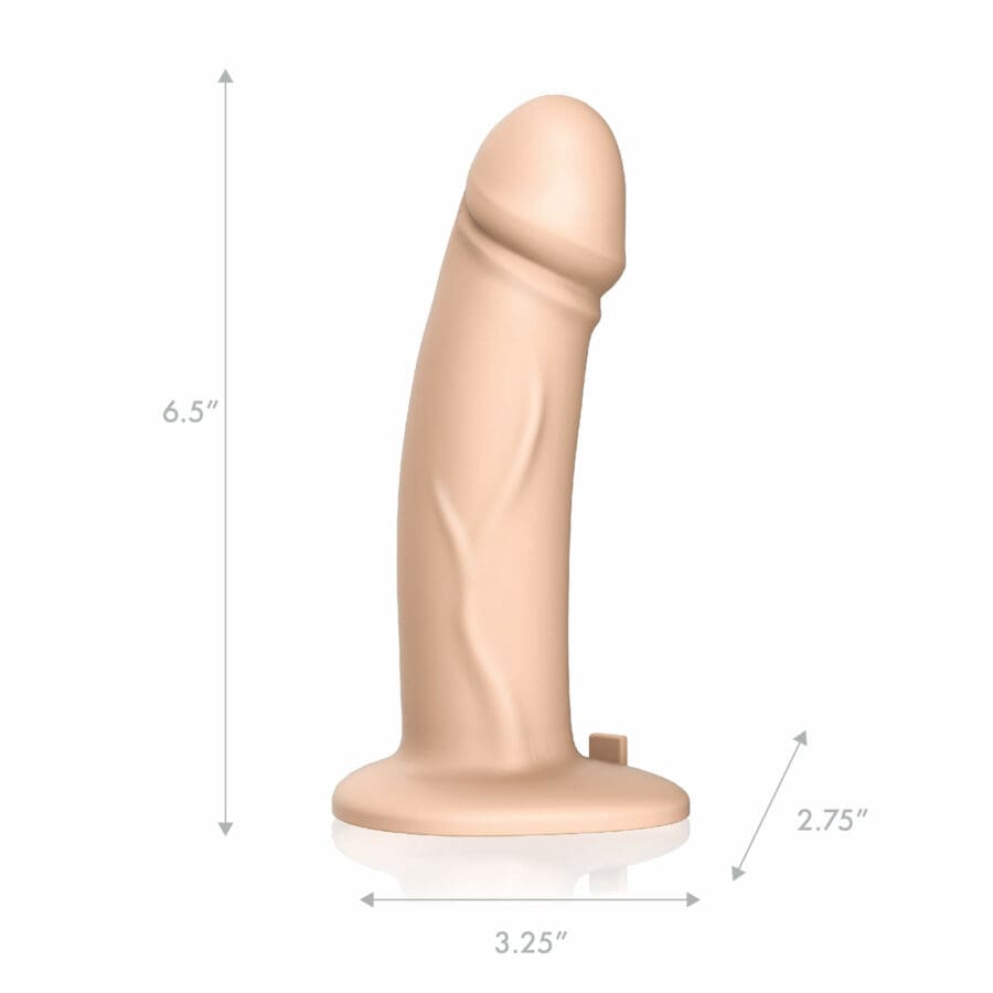 Pegasus Realistic Dildo With Harness Skin Color 165 Cm