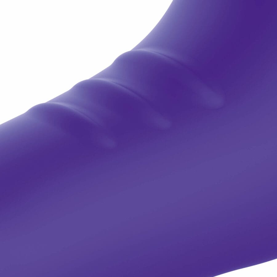 Pegasus Strapless Strap On Double Penetration Purple