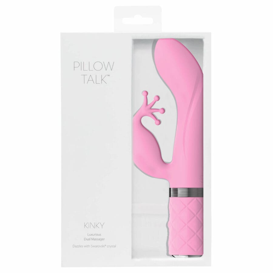 Pillow Talk Kinky Rabbit G Spot Vibrator Pink