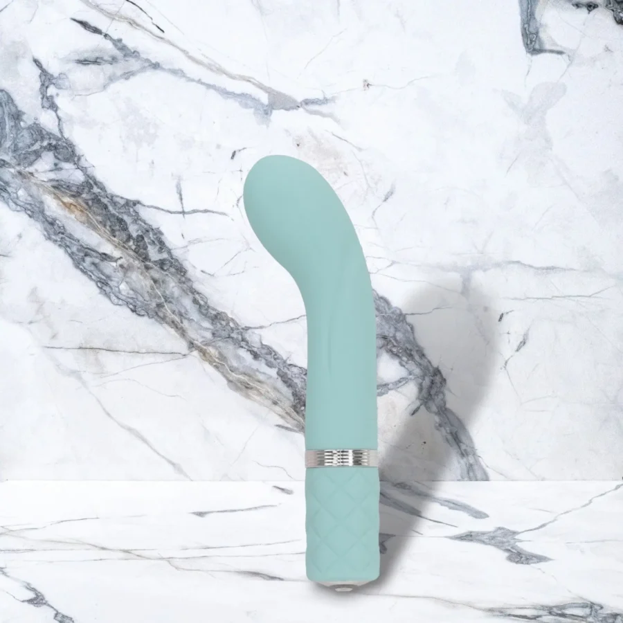 Pillow Talk Racy Mini Massager Blue Green