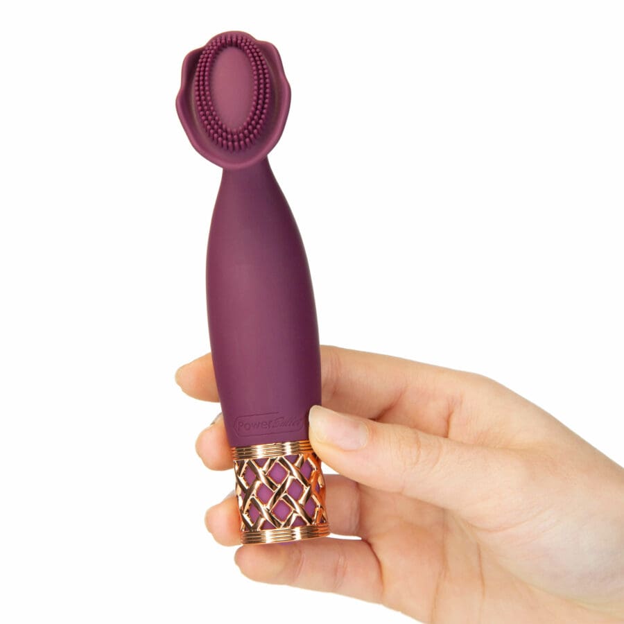 Pillow Talk Secrets Passion Clitoral Vibrator Wine Red