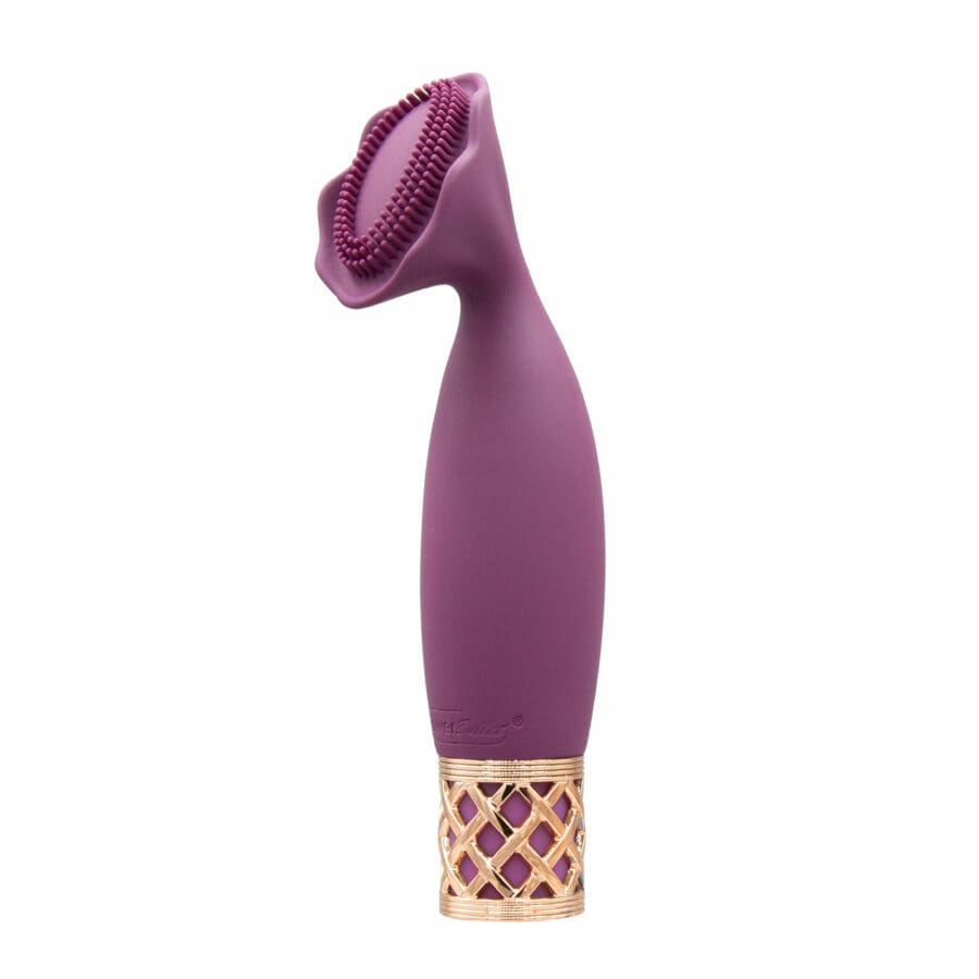 Pillow Talk Secrets Passion Clitoral Vibrator Wine Red