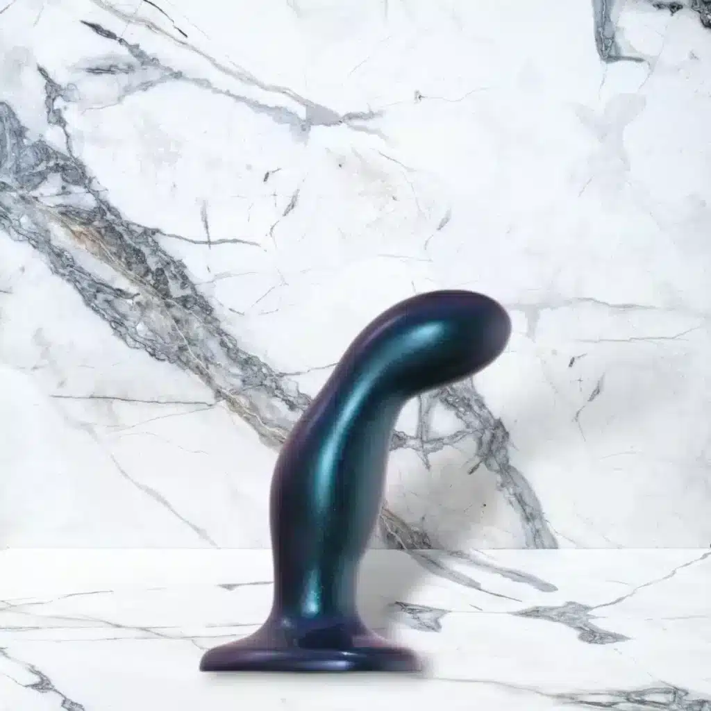 Strap On Me Metallic Dildo Snaky 2