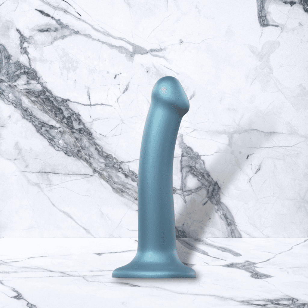 Strap On Me Metallic Shine Dildo