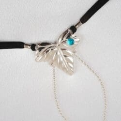 Sylvie Monthule G String Secret Garden Silver 3