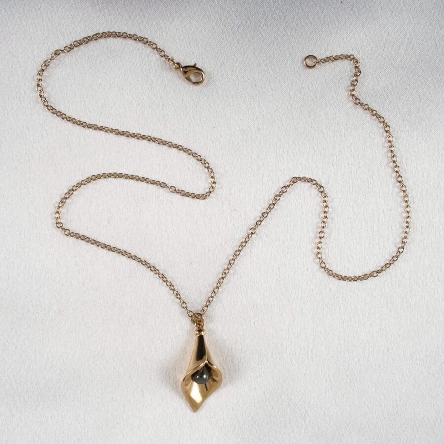 Sylvie Monthule Necklace Gold Arum 2