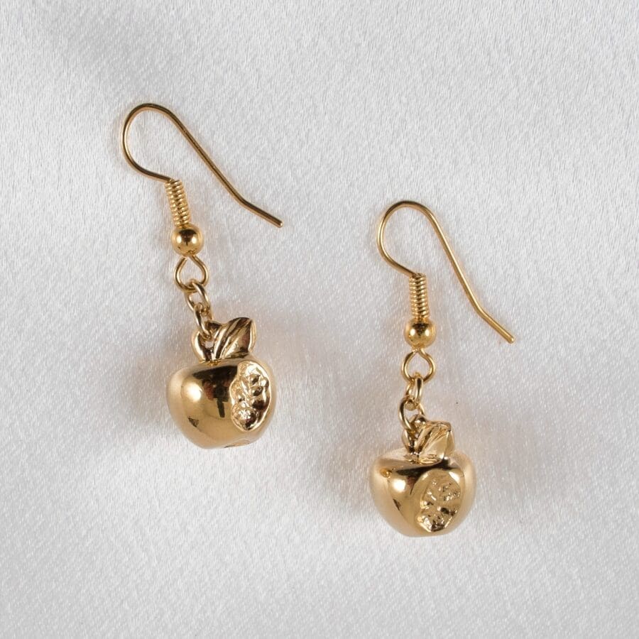 Sylvie Monthule Earrings Golden Apple