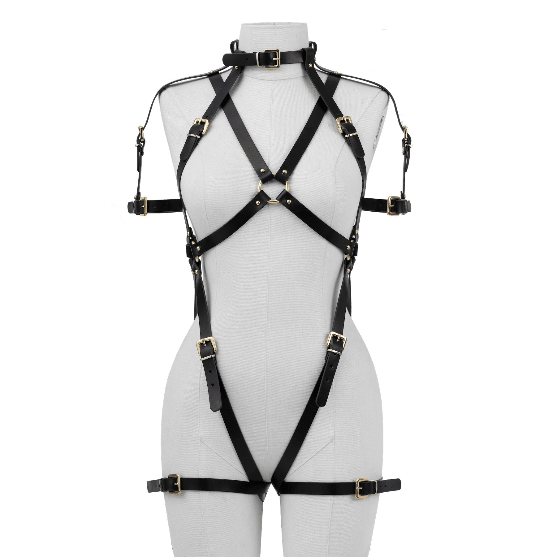 Elif Domanic | Bella Harness | Kinky Lingerie | Leather Lingerie size XS size XS