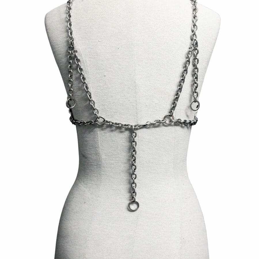 Elif Domanic Chain Bra 2