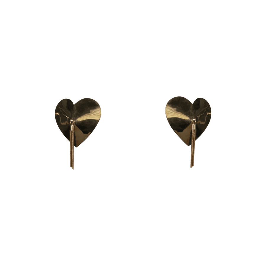 Elif Domanic Heart Shaped Brass Pasties