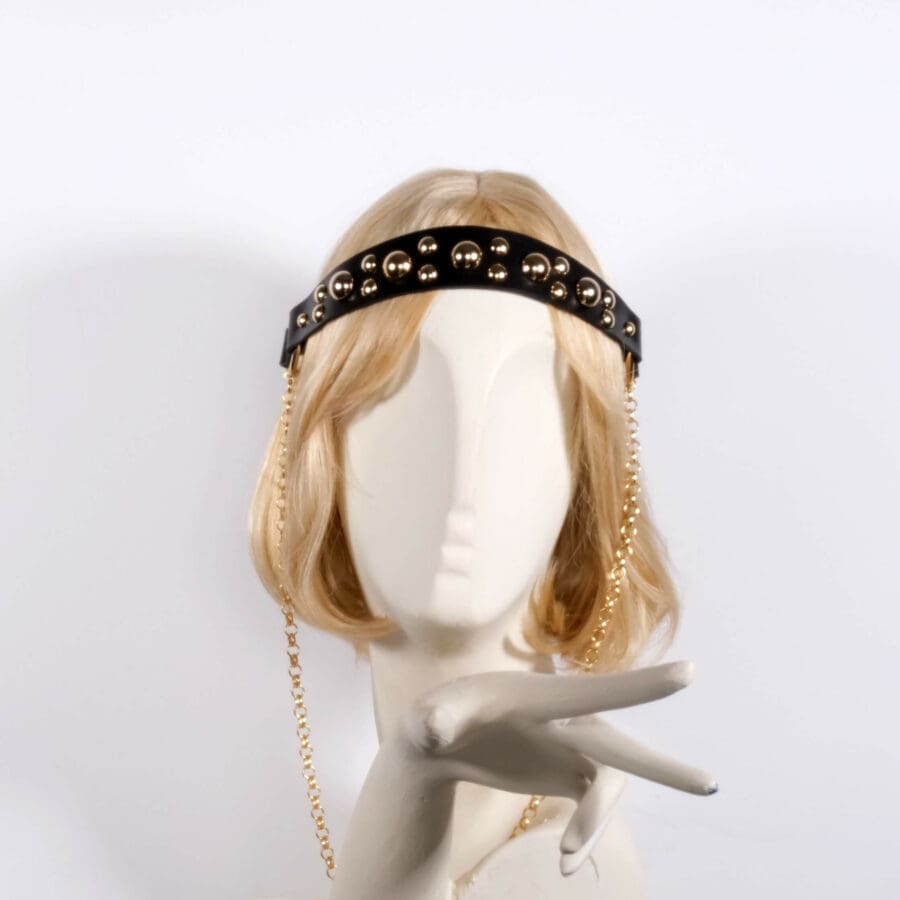 Elif Domanic Pari Headband With Necklace