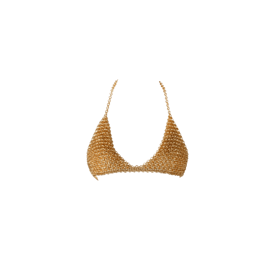 Elif Domanic Sareh Chainmail Bra 3