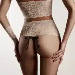 Bracli - Nude Paris Set Ivory - Exclusive Luxury Lingerie Set - Image 2