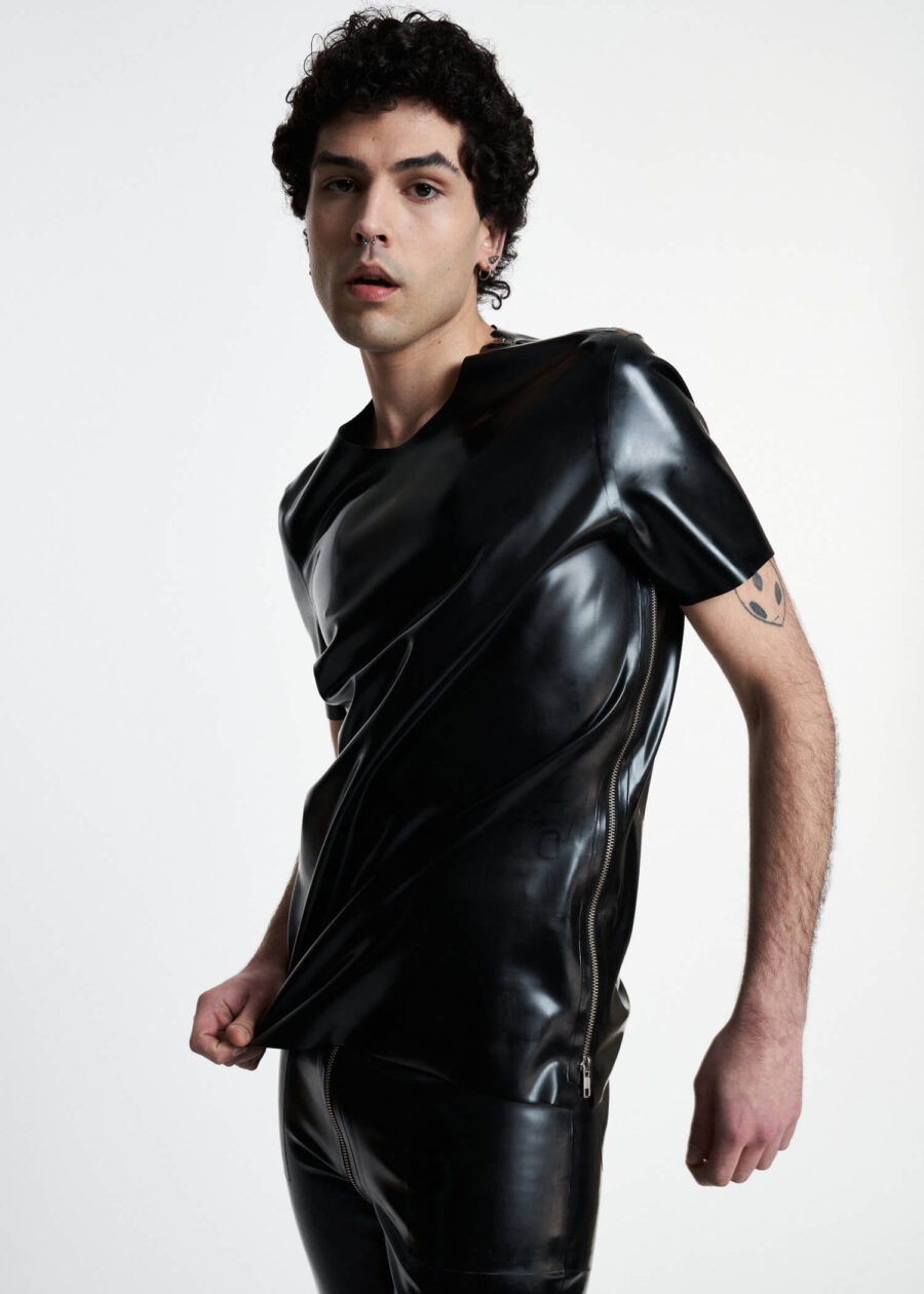 Filth Latex | Gibby Latex Shirt - Image 10