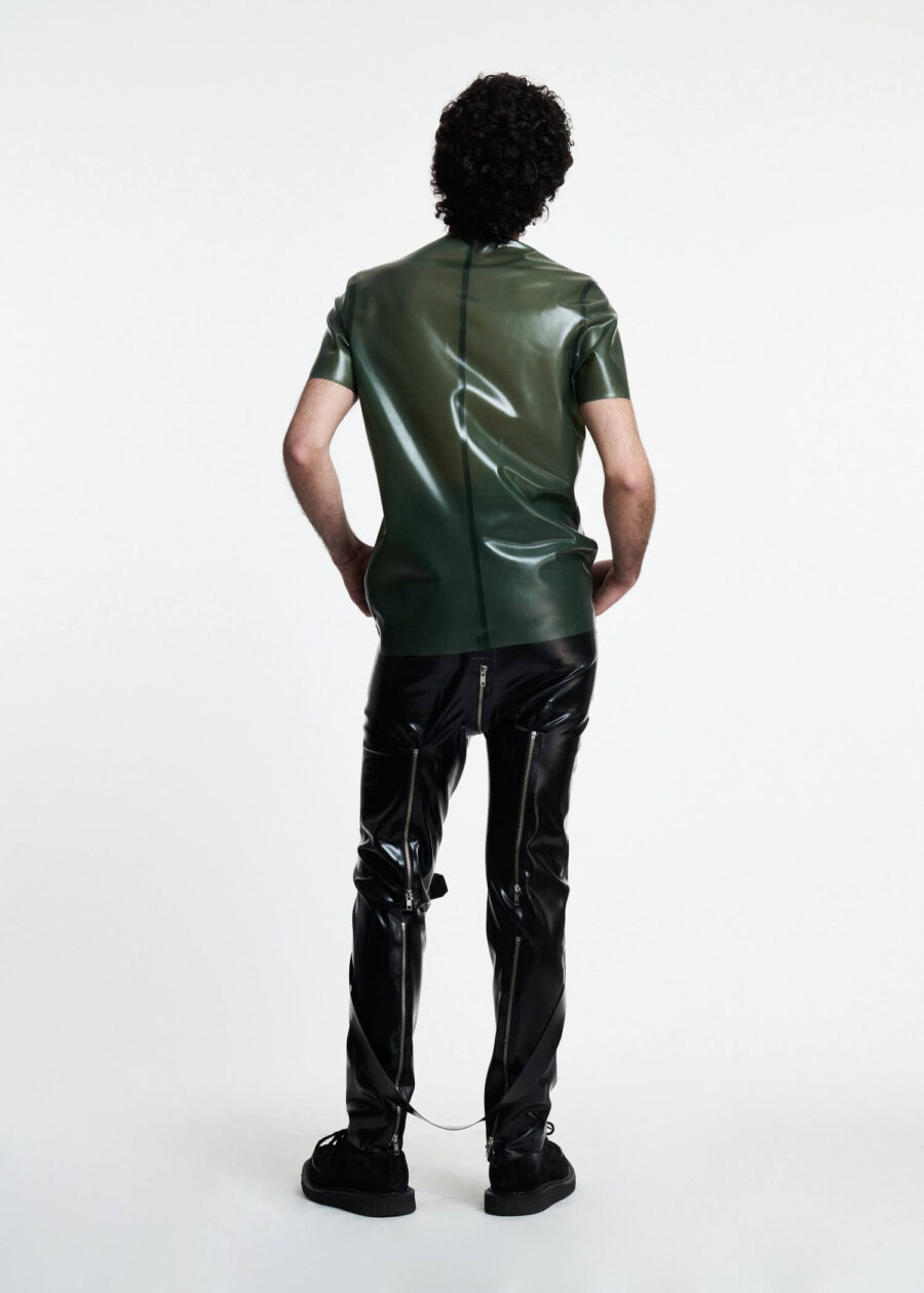 Filth Latex | Gibby Semi-Transparent Latex Shirt - Image 5