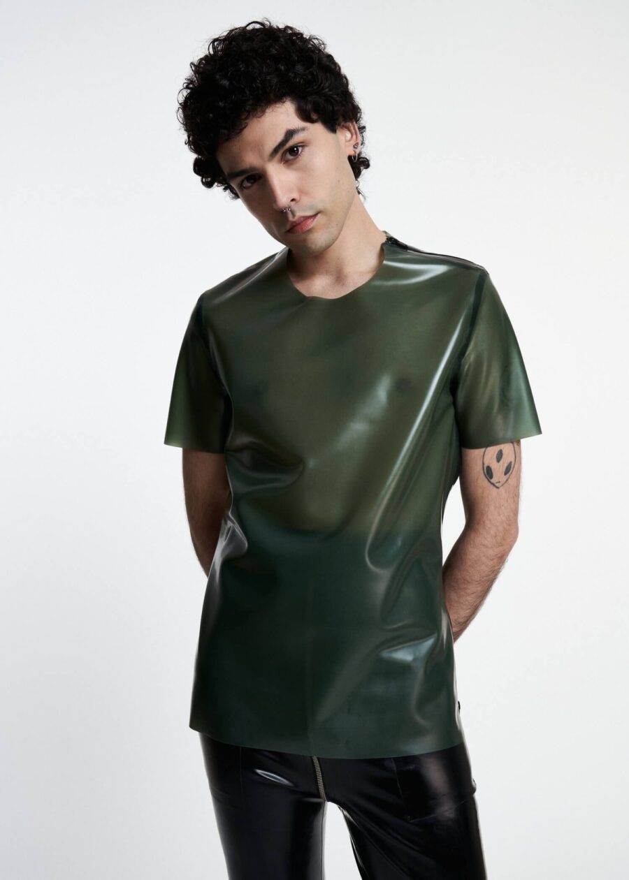 Filth Latex | Gibby Semi-Transparent Latex Shirt - Image 7