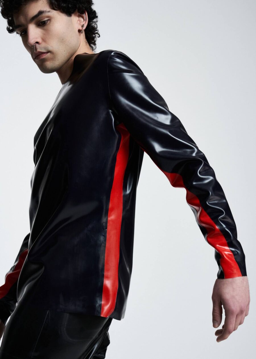 Filth Latex | Vanian Long Sleeve Latex Shirt - Image 3