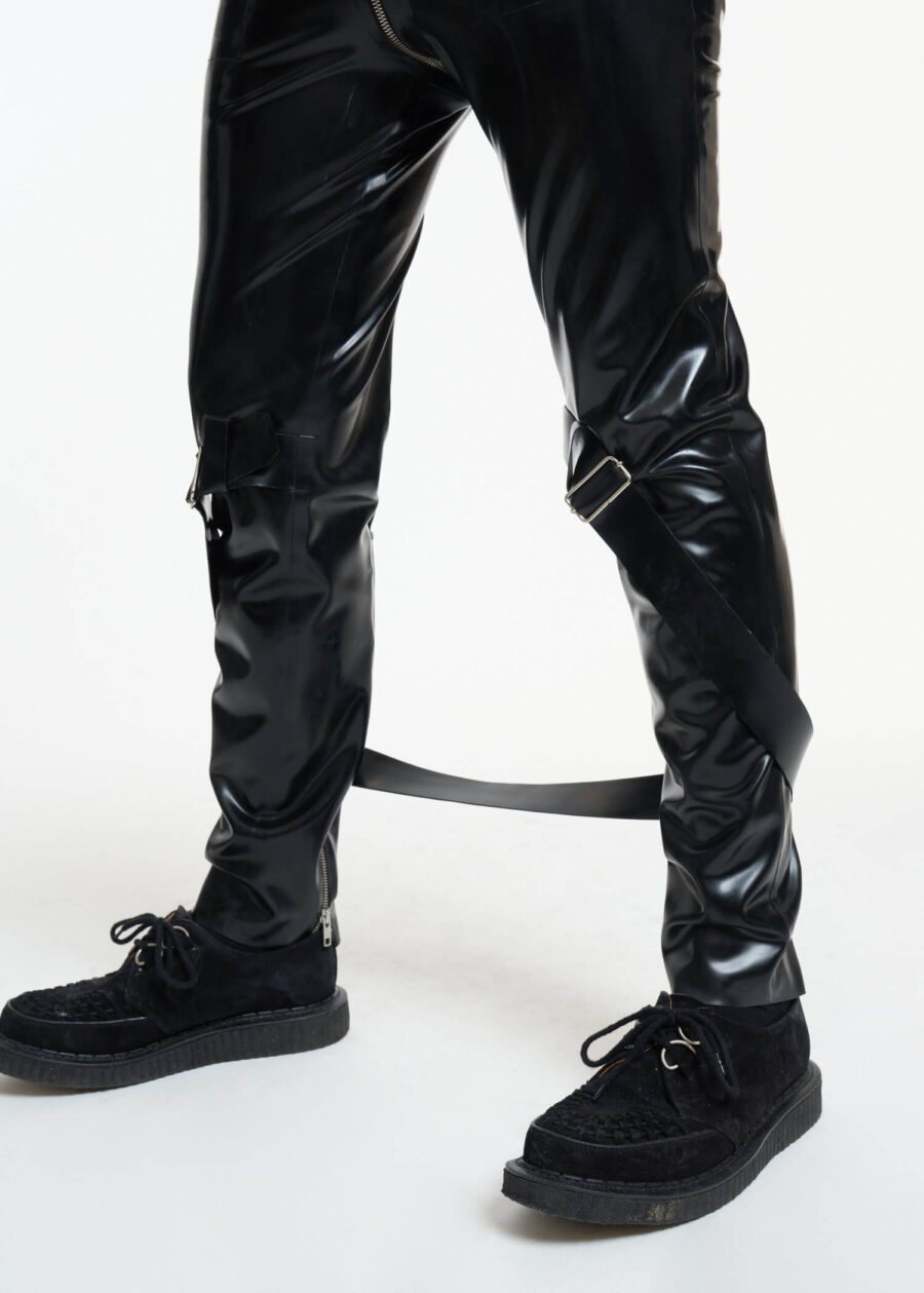 Filth Latex | V&M High Waisted Bondage Trousers - Image 7