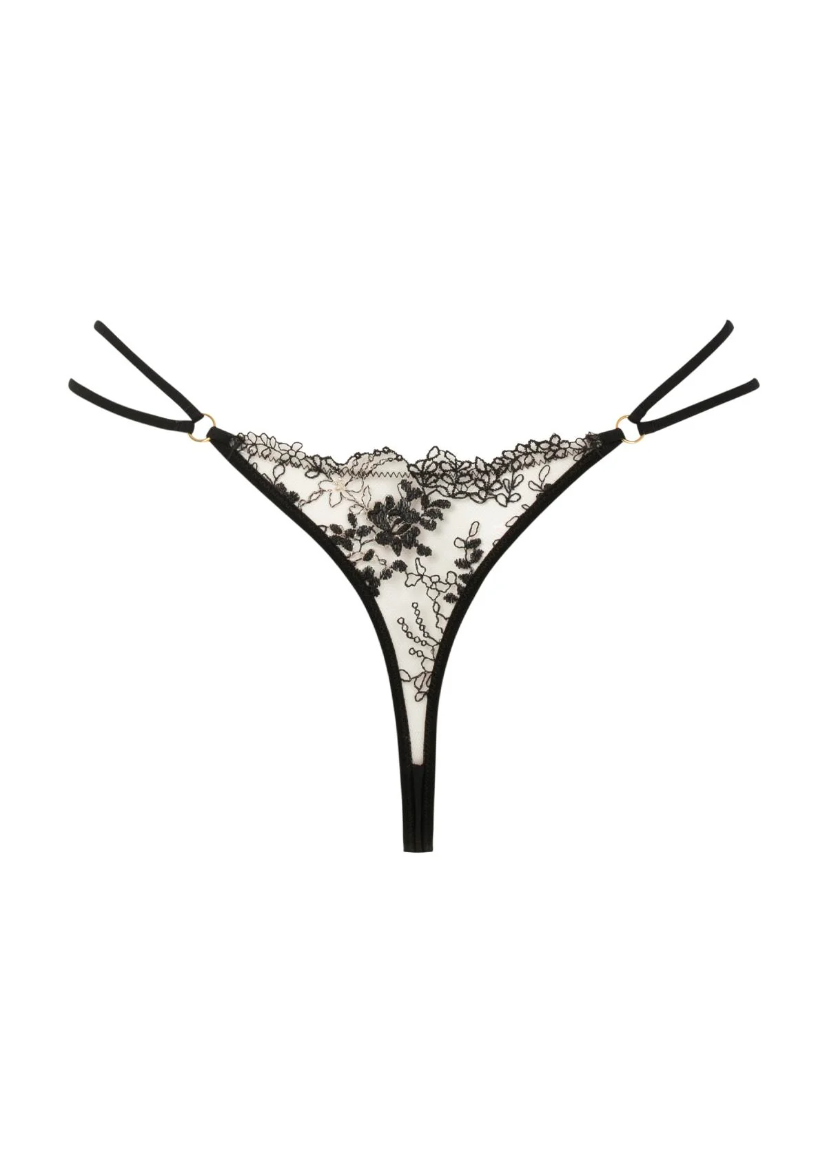 Atelier Amour | Après Minuit Black Thong - Image 9