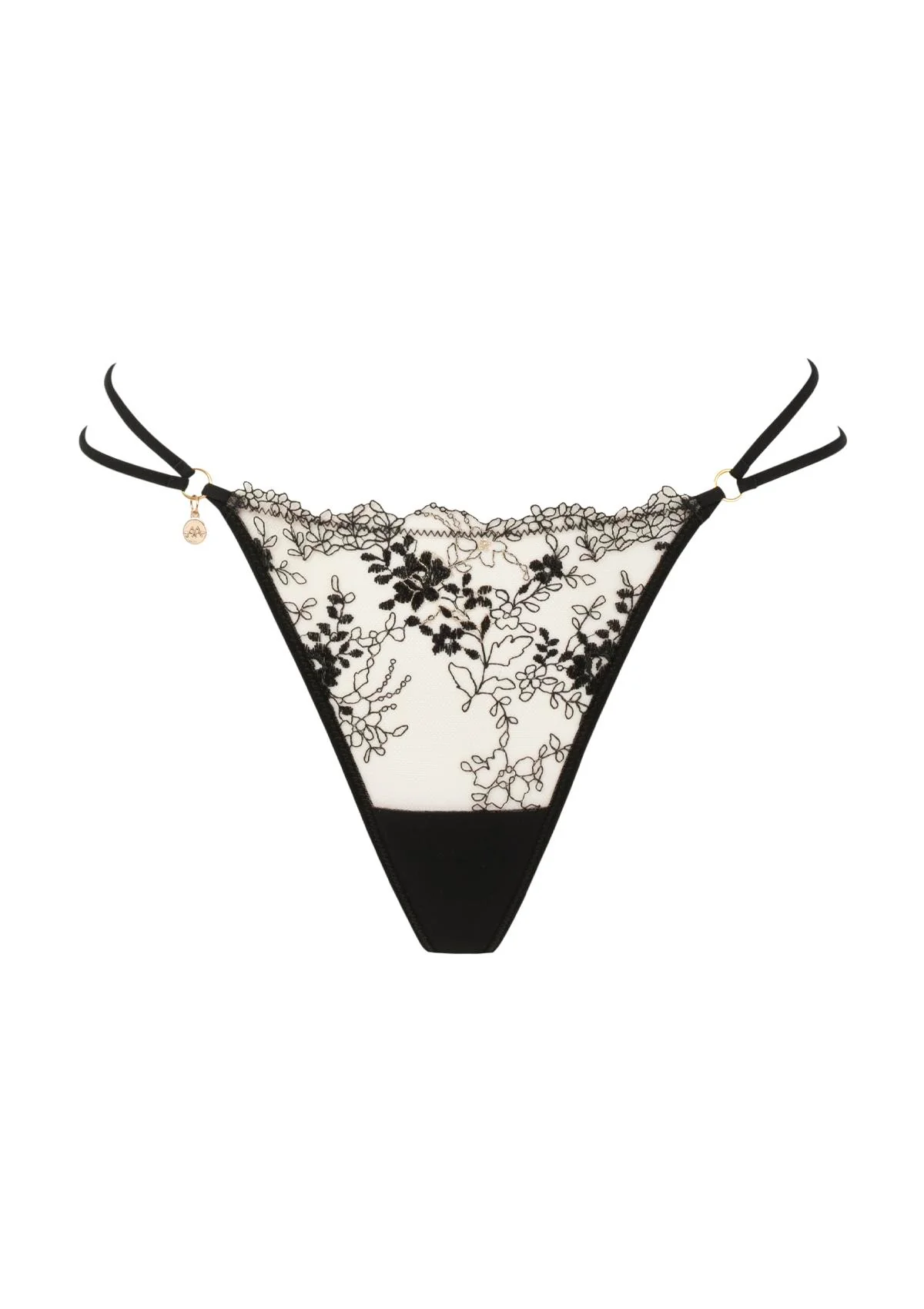 Atelier Amour | Après Minuit Black 3-Piece Set with Underwire Bra - Image 4