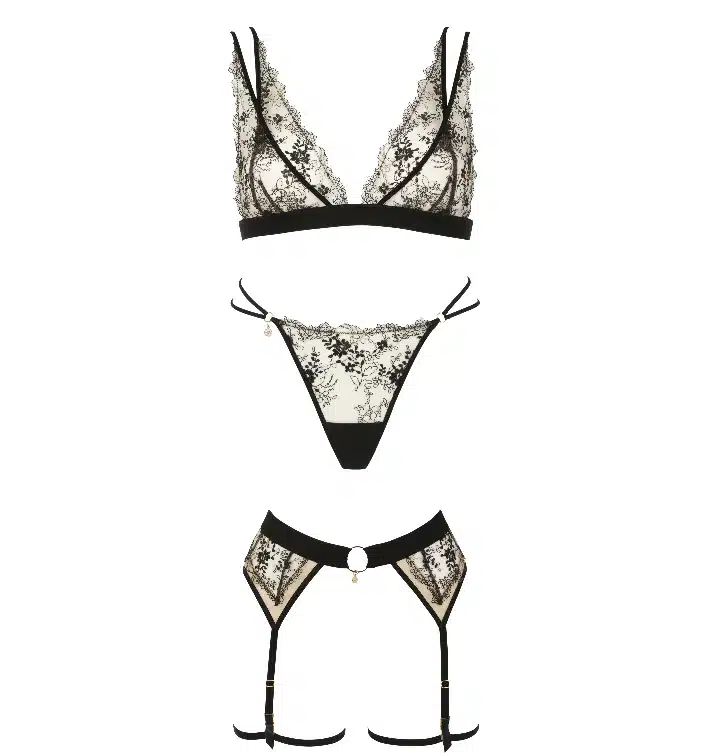 Atelier Amour | Après Minuit Black 3-Piece Set - Image 2