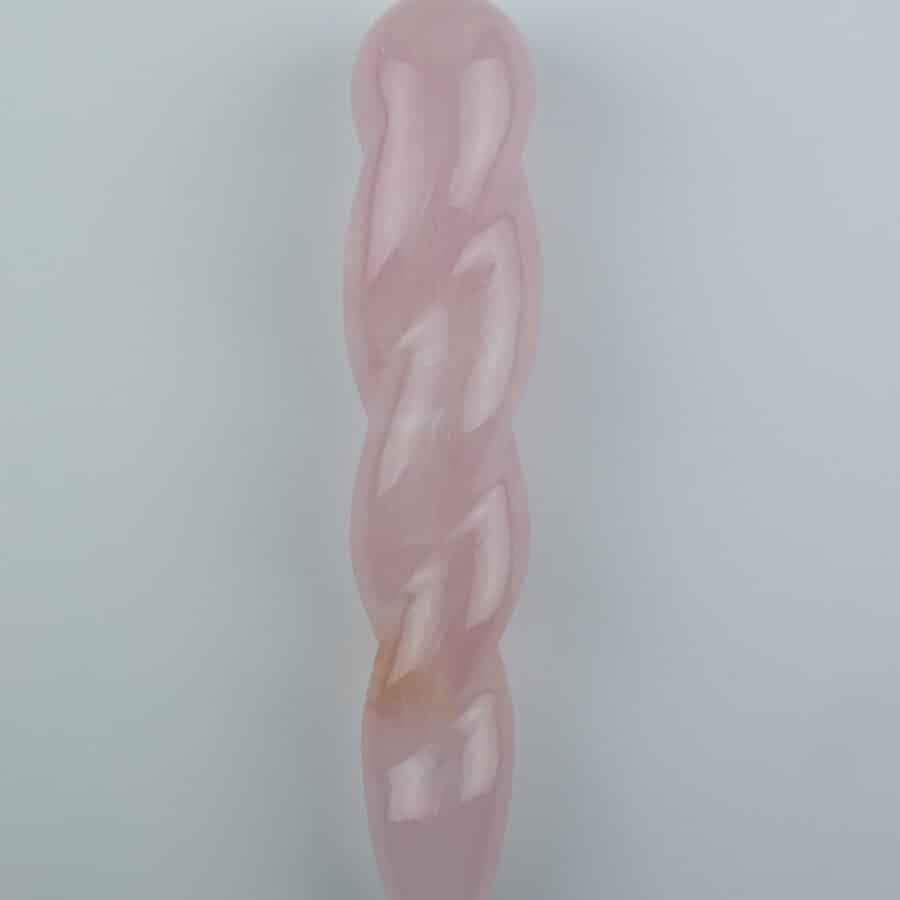 Crystal Dildo Amara - Rose Quartz