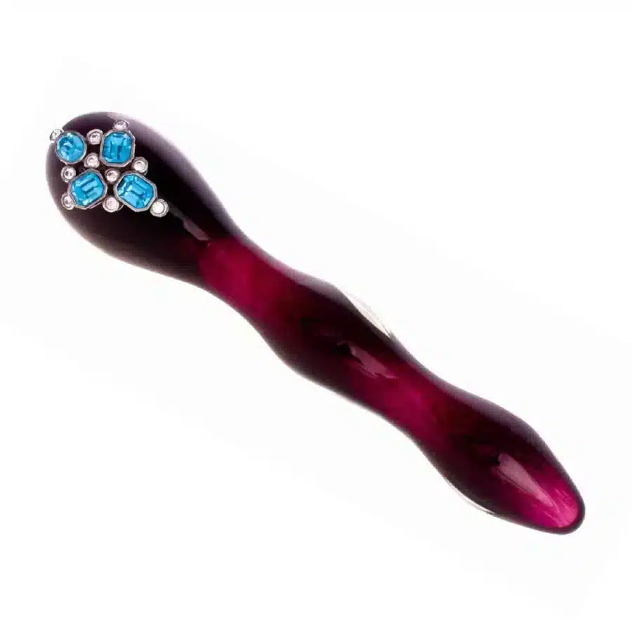 Shiri Zinn - Violet Swarovski Glass Dildo