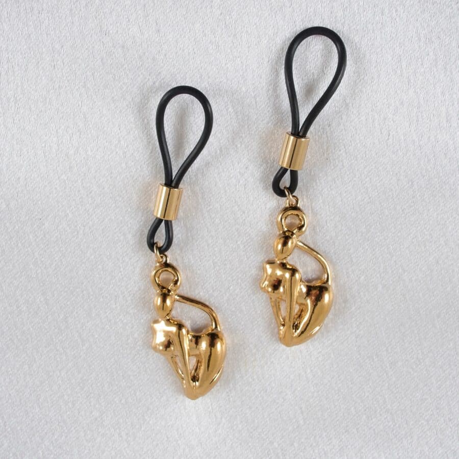 Sylvie Monthulé - Nipple Jewelry Catwoman | Gold