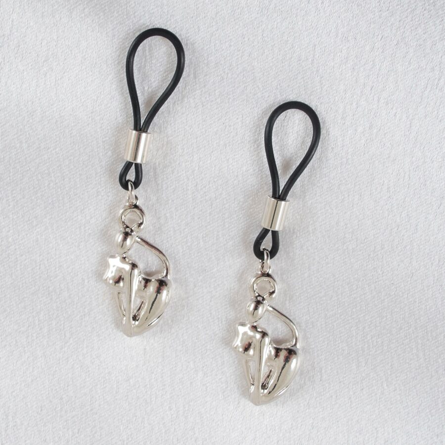Sylvie Monthulé - Nipple Jewelry Catwoman | Silver