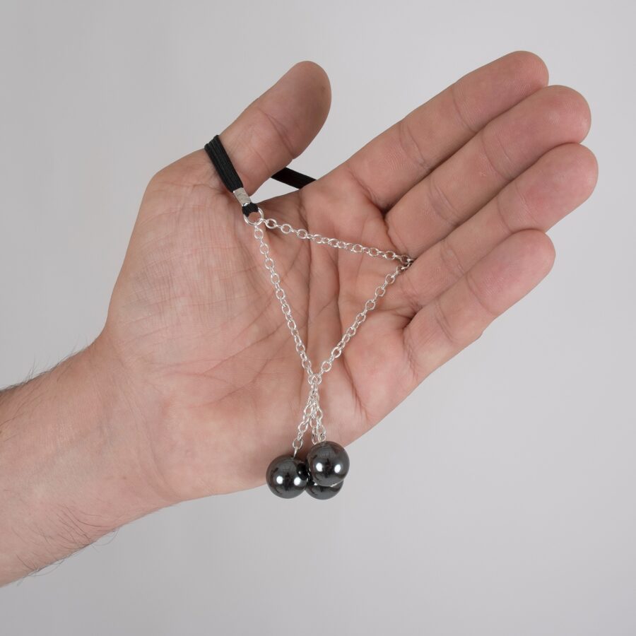Sylvie Monthulé - Testicle Jewelry Hematite Cluster | Silver
