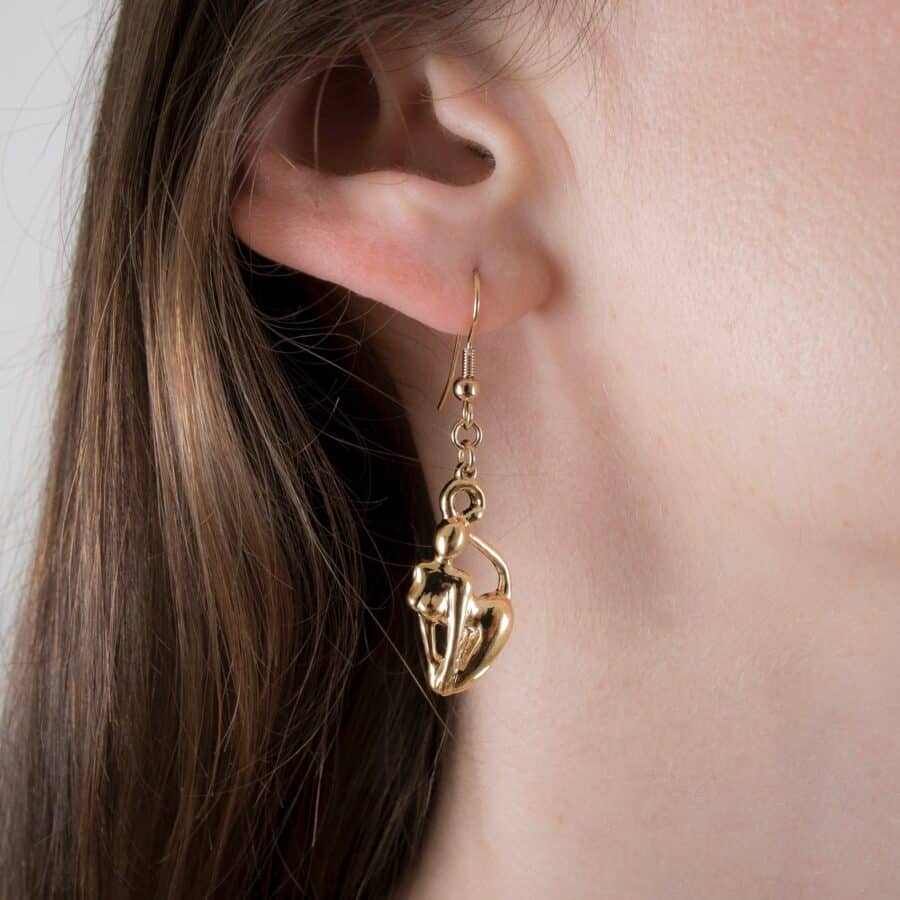 Sylvie Monthulé - Earrings Catwoman | Gold