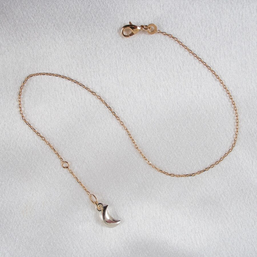 Sylvie Monthulé - Ankle jewelry Silver Moon | Gold